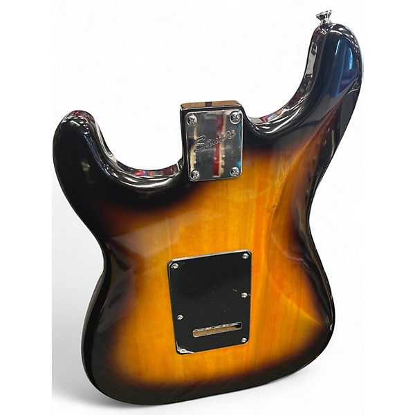 Used Squier Affinity Stratocaster 2 Tone Sunburst Solid Body Electric Guitar