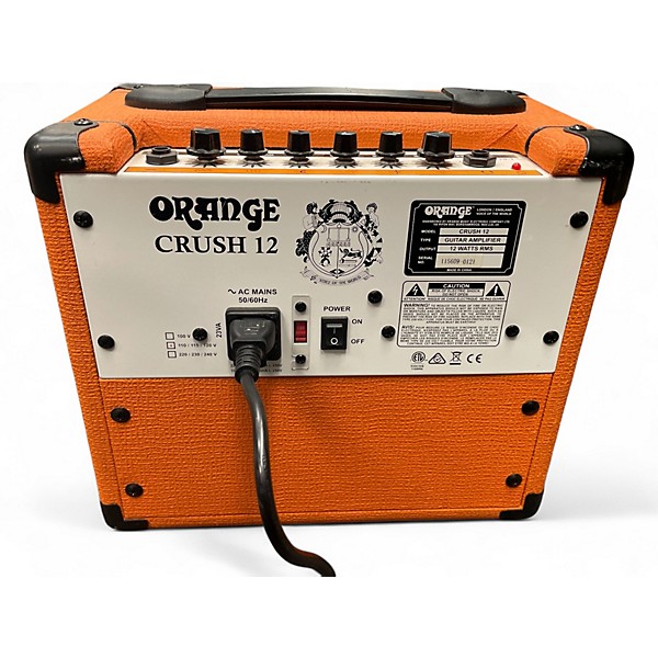 Used Orange Amplifiers Crush 12 Guitar Combo Amp
