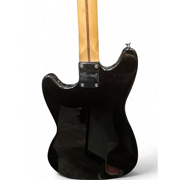 Used Squier Bullet Mustang HH Black Solid Body Electric Guitar