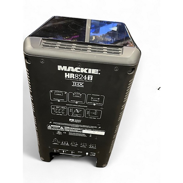 Used Mackie HR824 MKII Pair Powered Monitor
