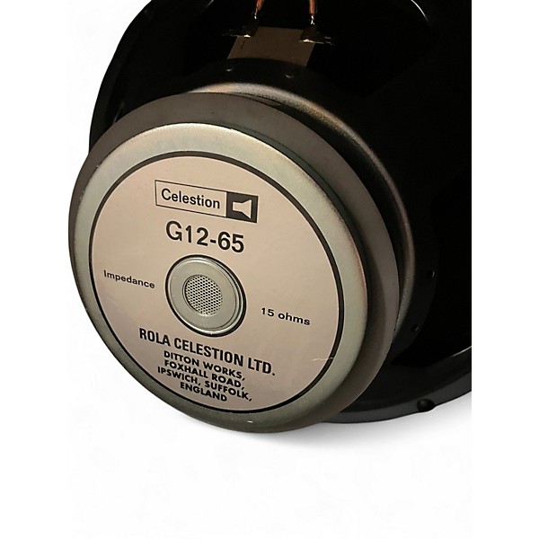 Used Amplified Nation 1X12 CAB W G-12 65 Guitar Cabinet