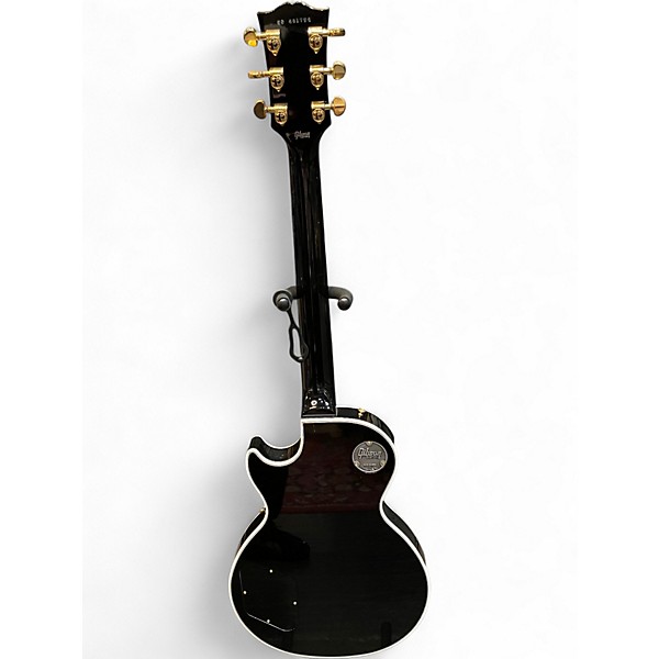Used 2024 Gibson Les Paul Custom Ebony Solid Body Electric Guitar