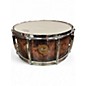 Used Pearl 6.5X14 Limited Edition Snare Natural Burl Drum thumbnail