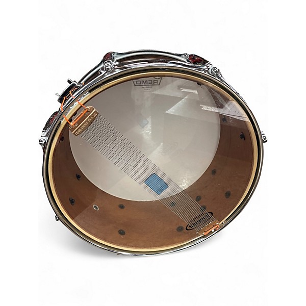 Used Pearl 6.5X14 Limited Edition Snare Natural Burl Drum