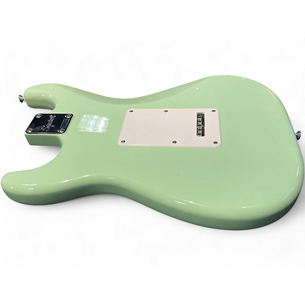 Used 2023 Squier Sonic Stratocaster HSS Surf Green Solid Body Electric Guitar