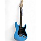 Used 2023 Squier Affinity Stratocaster Blue Solid Body Electric Guitar thumbnail