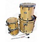 Used Pearl 4 Piece Vision Natural Drum Kit thumbnail