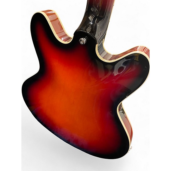 Used VOX Bobcat BC-S66 2 Color Sunburst Hollow Body Electric Guitar