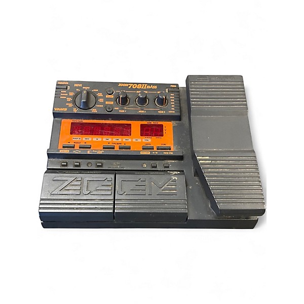 Used Zoom 708 II BASS Effect Processor