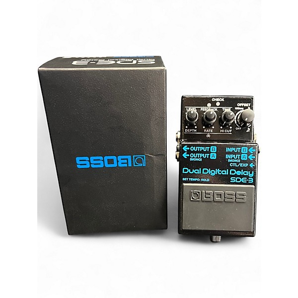 Used BOSS SDE3 Effect Pedal