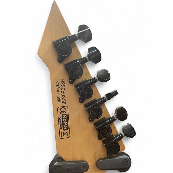 Used B.C. Rich Warlock Black Solid Body Electric Guitar