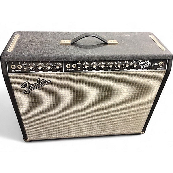 Used Fender 1965 Reissue Twin Reverb 85W 2x12 Tube Guitar Combo Amp