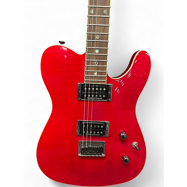 Used Fender Special Edition Telecaster Candy Apple Red Solid Body Electric Guitar