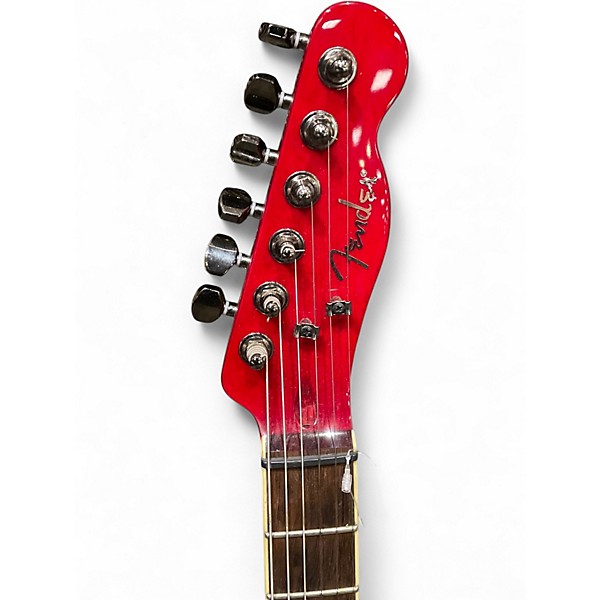 Used Fender Special Edition Telecaster Candy Apple Red Solid Body Electric Guitar