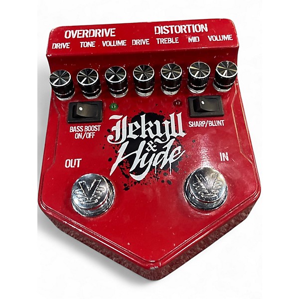 Used Visual Sound Jekyll and Hyde Overdrive Effect Pedal