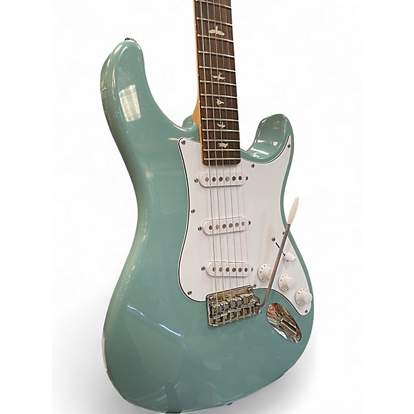 Used PRS SE Silver Sky stone blue Solid Body Electric Guitar