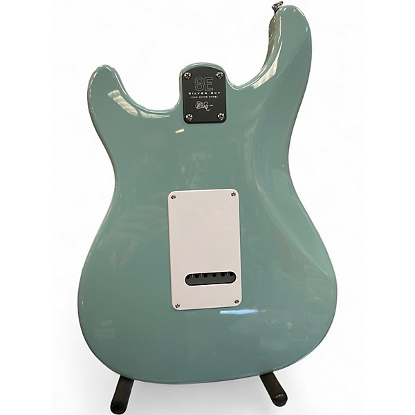 Used PRS SE Silver Sky stone blue Solid Body Electric Guitar