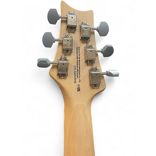 Used PRS SE Silver Sky stone blue Solid Body Electric Guitar