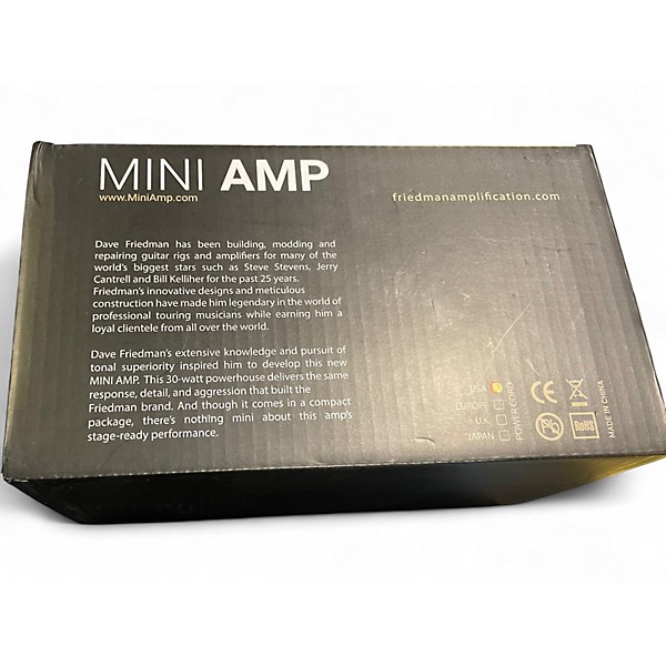 Used Friedman MINI BE Battery Powered Amp