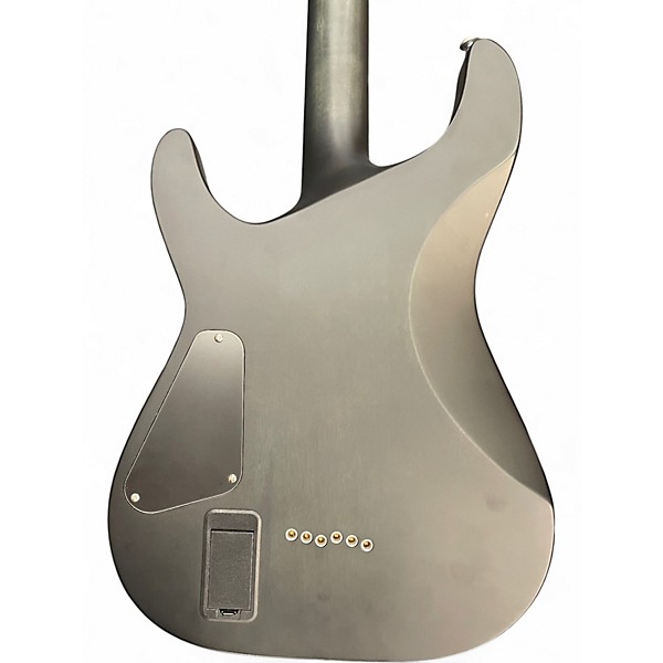 Used Schecter Guitar Research C1 Platinum Trans Black Solid Body Electric Guitar