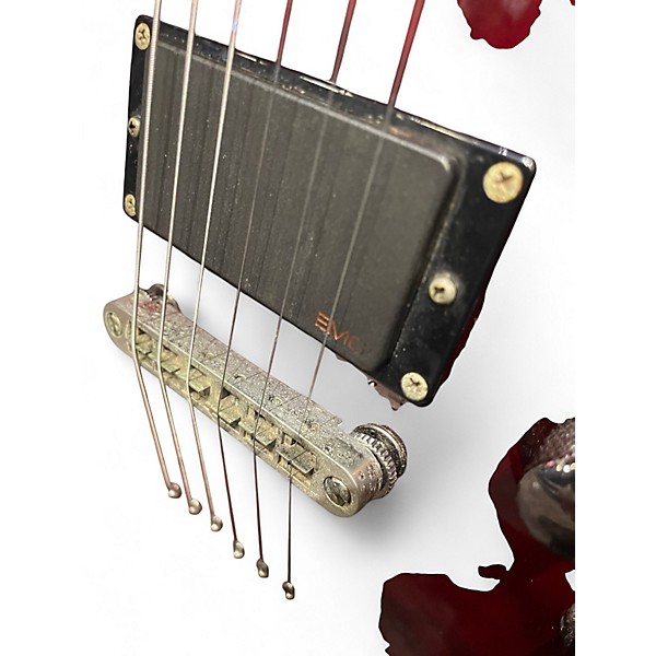 Used Schecter Guitar Research Hellraiser C1 Black Cherry Solid Body Electric Guitar