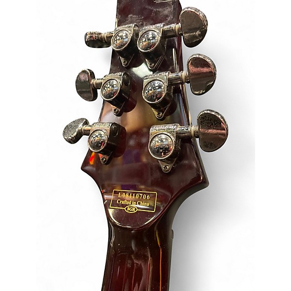 Used Schecter Guitar Research Hellraiser C1 Black Cherry Solid Body Electric Guitar