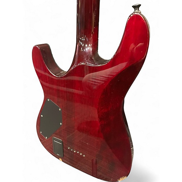 Used Schecter Guitar Research Hellraiser C1 Black Cherry Solid Body Electric Guitar