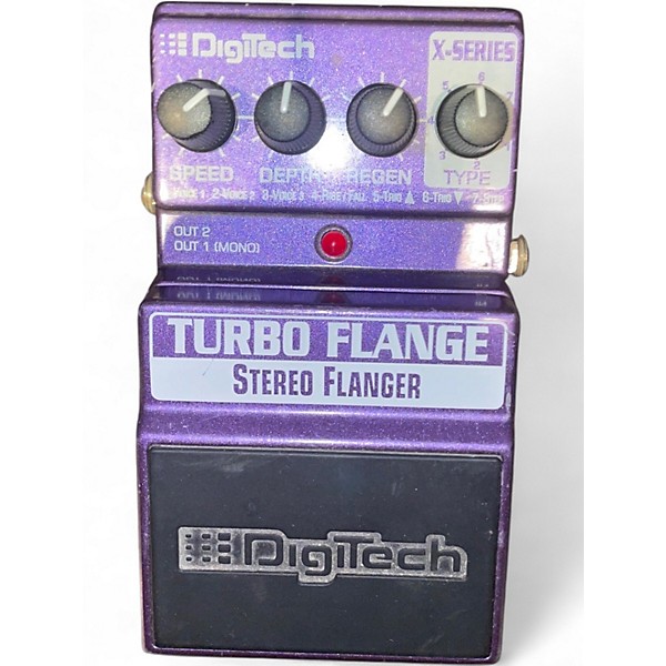 Used DigiTech STEREO FLANGER X SERIES Effect Pedal