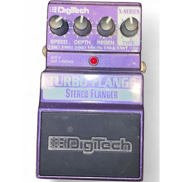 Used DigiTech STEREO FLANGER X SERIES Effect Pedal