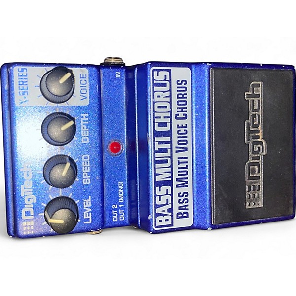 Used DigiTech BASS MUILTI CHORUS Effect Pedal
