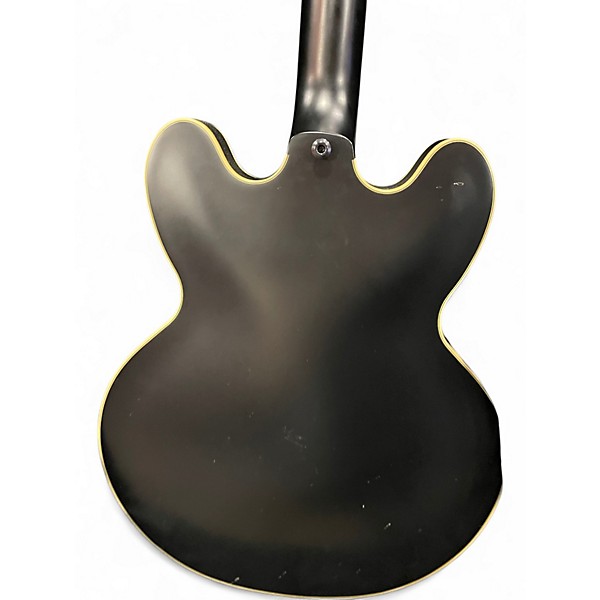 Used Epiphone EMILY WOLFE SHERATON Black Hollow Body Electric Guitar