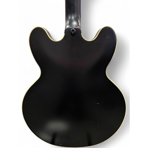 Used Epiphone EMILY WOLFE SHERATON Black Hollow Body Electric Guitar
