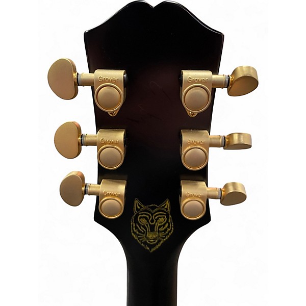Used Epiphone EMILY WOLFE SHERATON Black Hollow Body Electric Guitar