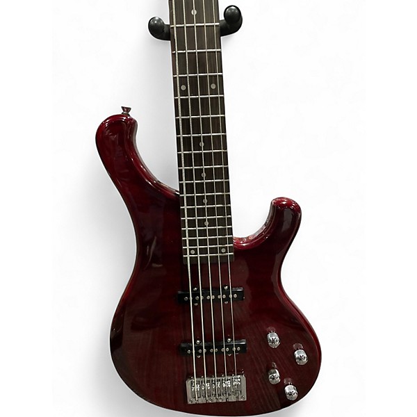 Used Stringberg SAB 500 Red Electric Bass Guitar
