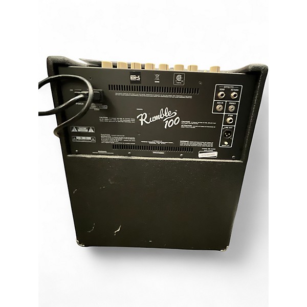 Used Fender Rumble 100 1x15 100W Bass Combo Amp