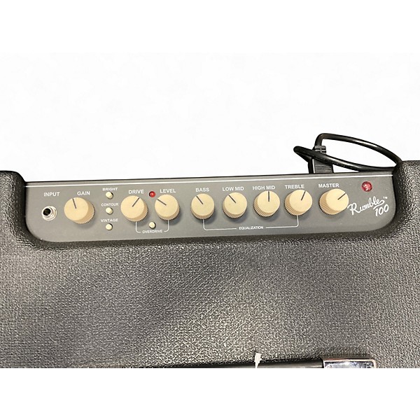 Used Fender Rumble 100 1x15 100W Bass Combo Amp