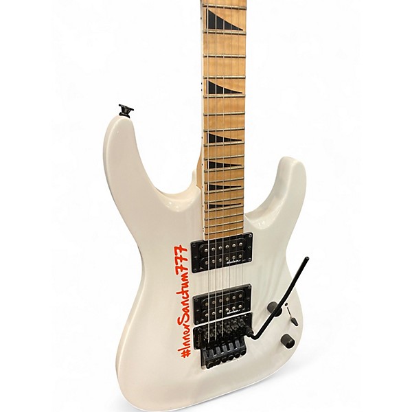 Used Jackson JS32 Dinky WHITE Solid Body Electric Guitar