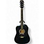 Used Fender SA-150 Black Acoustic Guitar thumbnail