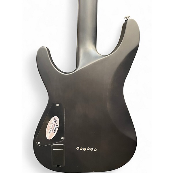 Used Schecter Guitar Research C1 Platinum Black Onyx Solid Body Electric Guitar