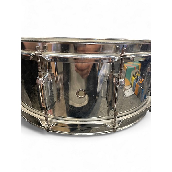 Used Pearl 14X4.5 Steel Shell  Chrome Drum