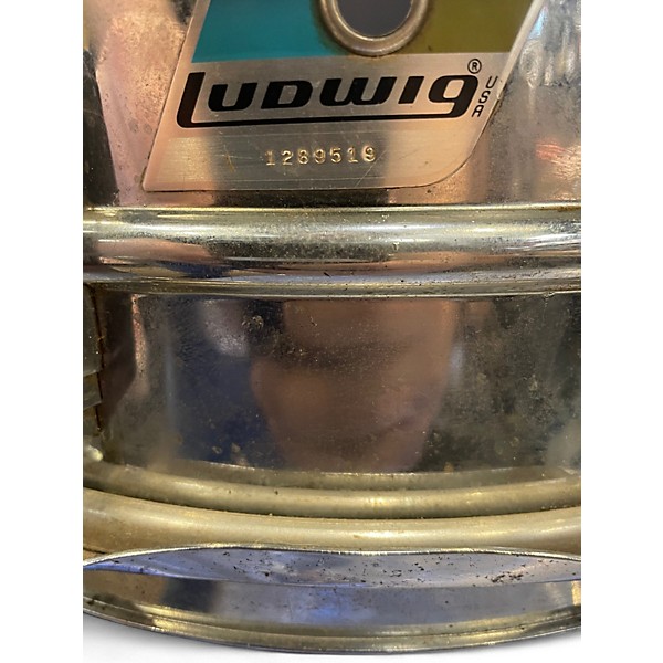 Used 1970s Ludwig 14X4.5 Supraphonic Snare Chrome Drum