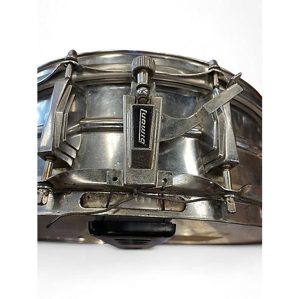 Used 1970s Ludwig 14X4.5 Supraphonic Snare Chrome Drum