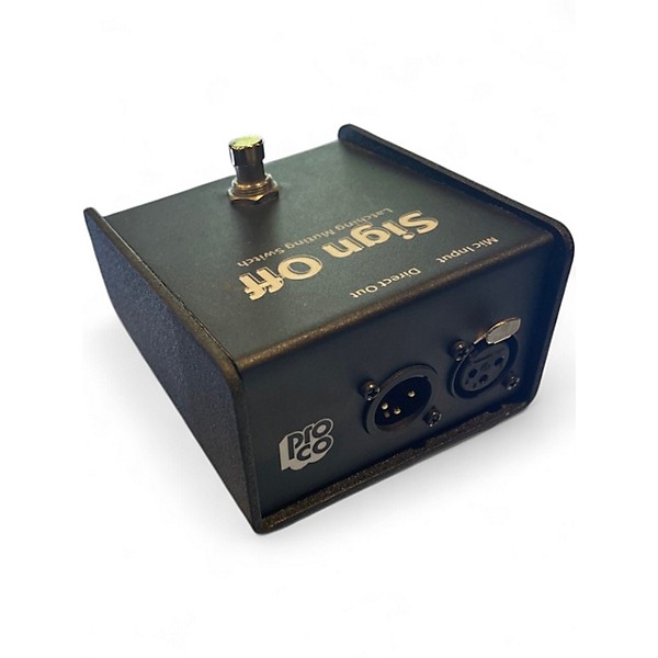 Used ProCo SIGN OFF Vocal Processor