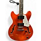 Used Ibanez AS63 Orange Hollow Body Electric Guitar