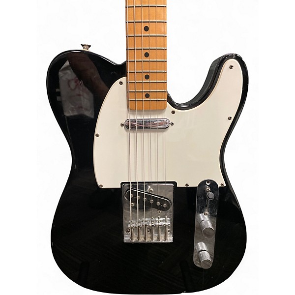 Used Squier  Fender 90's Standard Telecaster Black Solid Body Electric Guitar