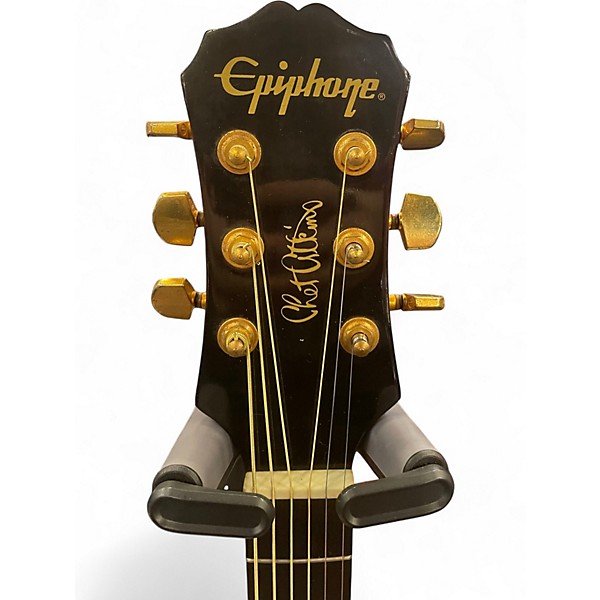 Used Epiphone CHET ATKINS SST Cherry Sunburst Acoustic Electric Guitar