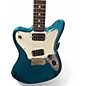 Used Squier VISTA SERIES SUPER-SONIC BLUE SPARKLE Solid Body Electric Guitar