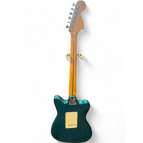 Used Squier VISTA SERIES SUPER-SONIC BLUE SPARKLE Solid Body Electric Guitar