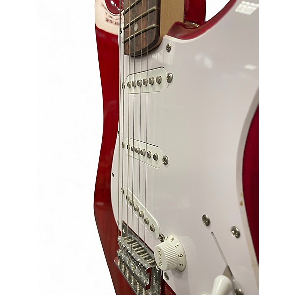 Used Fender Squier guitar red Solid Body Electric Guitar