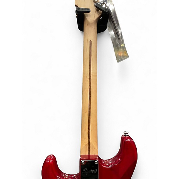 Used Fender Squier guitar red Solid Body Electric Guitar
